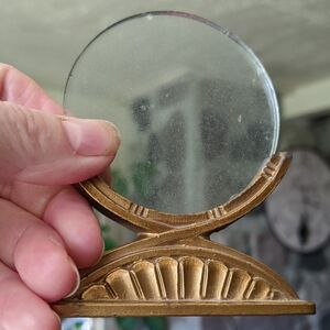 Vintage Gold Art Deco Decorative Photo Frame. Manoil No 12.